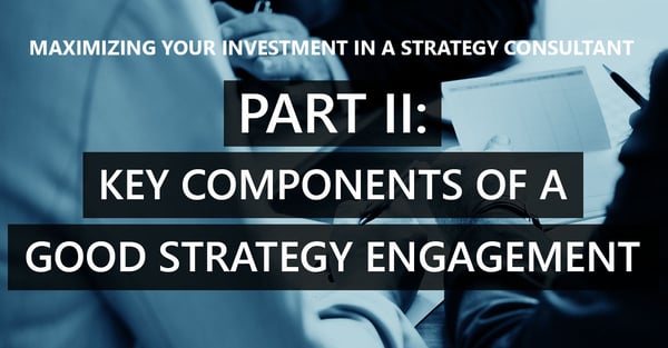 Part II – Components of a successful competitive strategy engagement