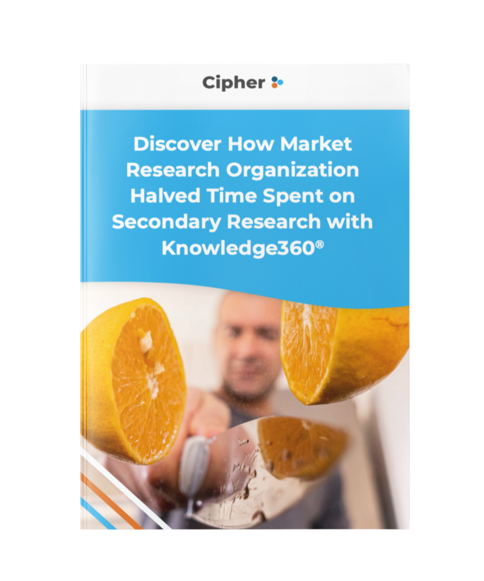 Discover How One Company Halved Their Time Spent on Secondary Research with Knowledge360®