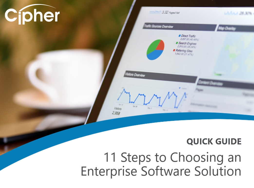 11 Steps to Choosing an Enterprise Software Solution QUICK GUIDE