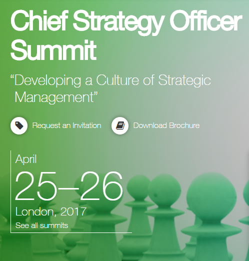 Cipher Sponsors Chief Strategy Officer Summit in London April 25 26