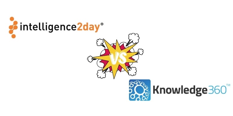 Competitive Intelligence Software Comparison: Intelligence2day vs. Knowledge360