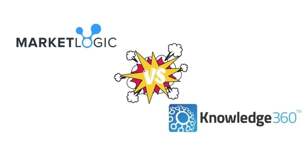 Competitive Intelligence Software Comparison: Market Logic vs. Knowledge360