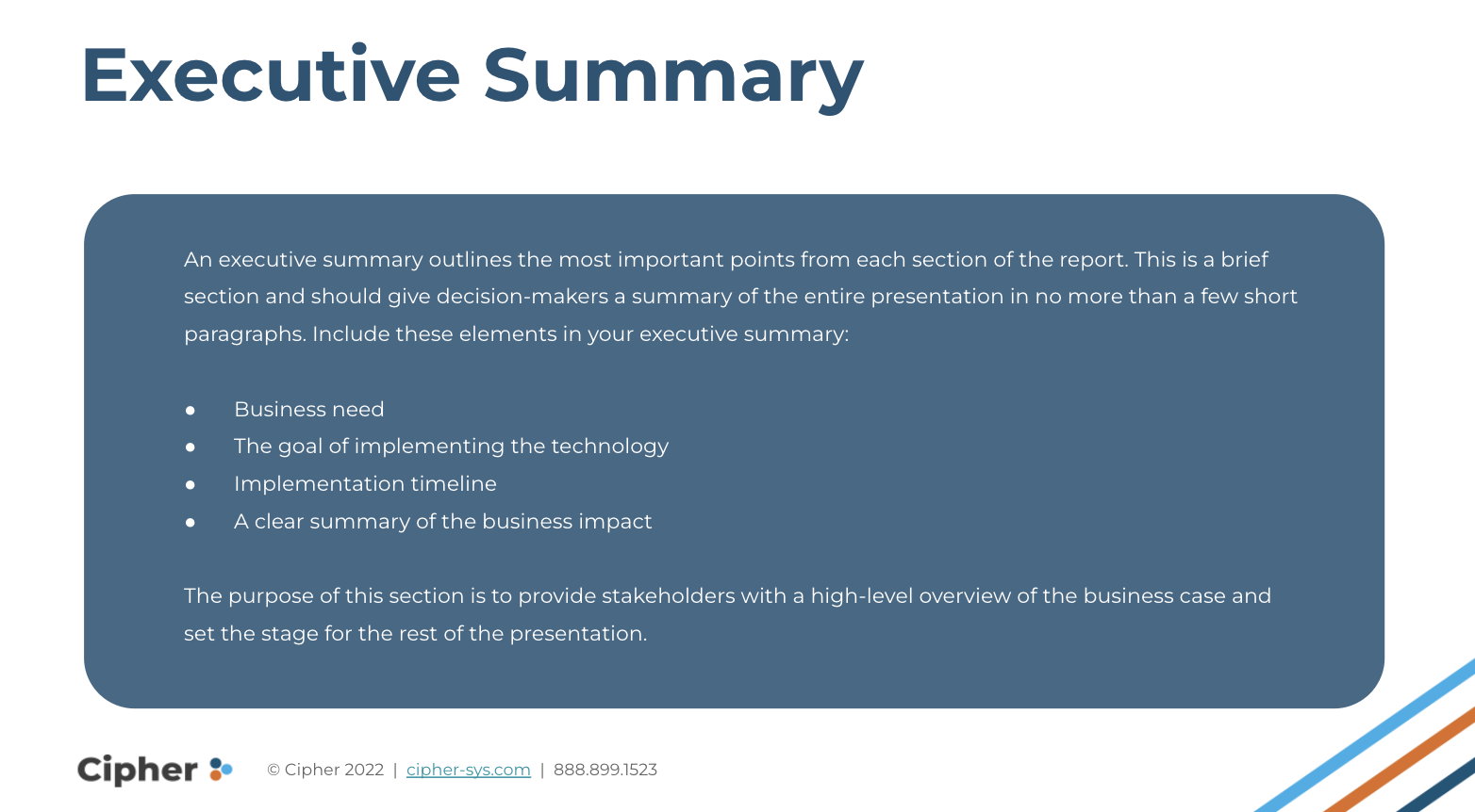 [Ready-to-use] Knowledge360® and competitive intelligence software business case presentation