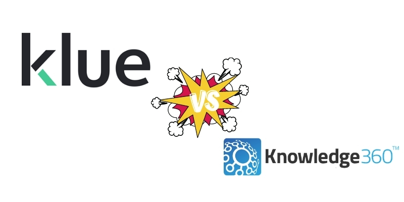 Competitive Intelligence Software Comparison: Klue vs. Knowledge360